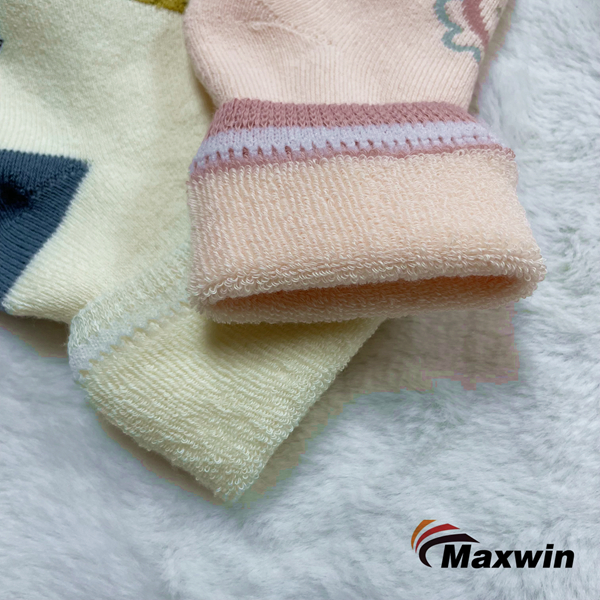Full Terry Baby Socks Soft Quality with Comfortable Cuff and Cover design-Girls Set-2