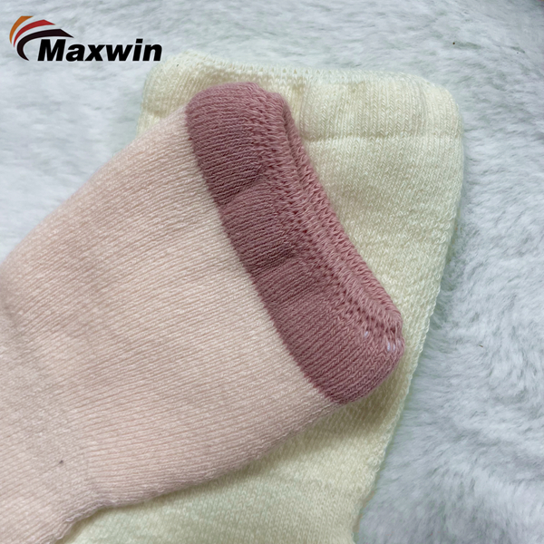 Full Terry Baby Socks Soft Quality with Comfortable Cuff and Cover design-Girls Set-5