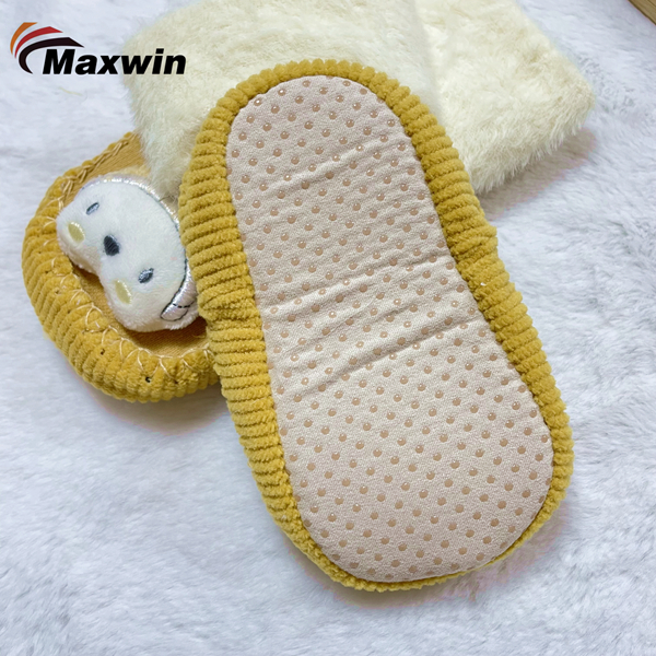 Kids Socks with Textile ABS Sole and Toy Head Unisex Design -4
