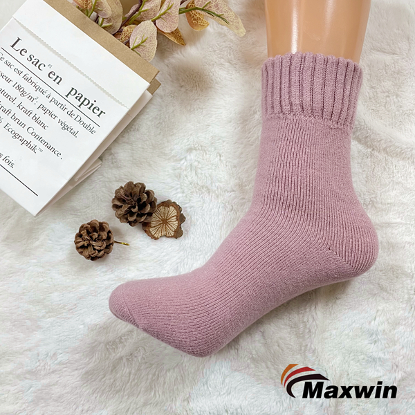 Calcetines acogedores para mujer Buena calidad suave -7